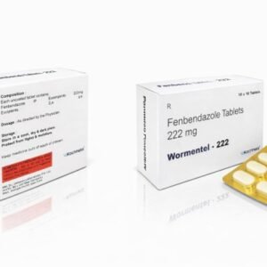 WORMENTEL 222 MG TABLETS  ( Human Use Only)